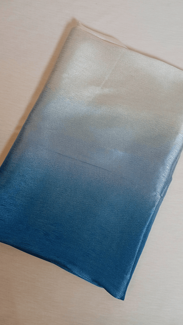 Two Tone Silk Hijabs - Twilight Sky